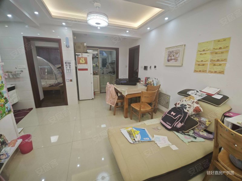 4号线  越湖家天下  通透两房  精装  带车库 税少