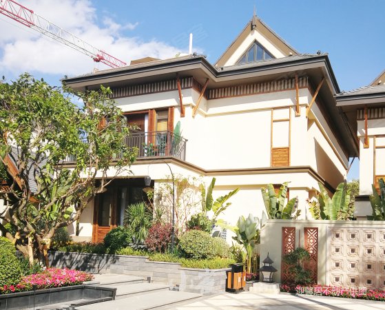 掌院墅127平双层三房高可达160平使用面积, 融创西双版纳国际旅游度假