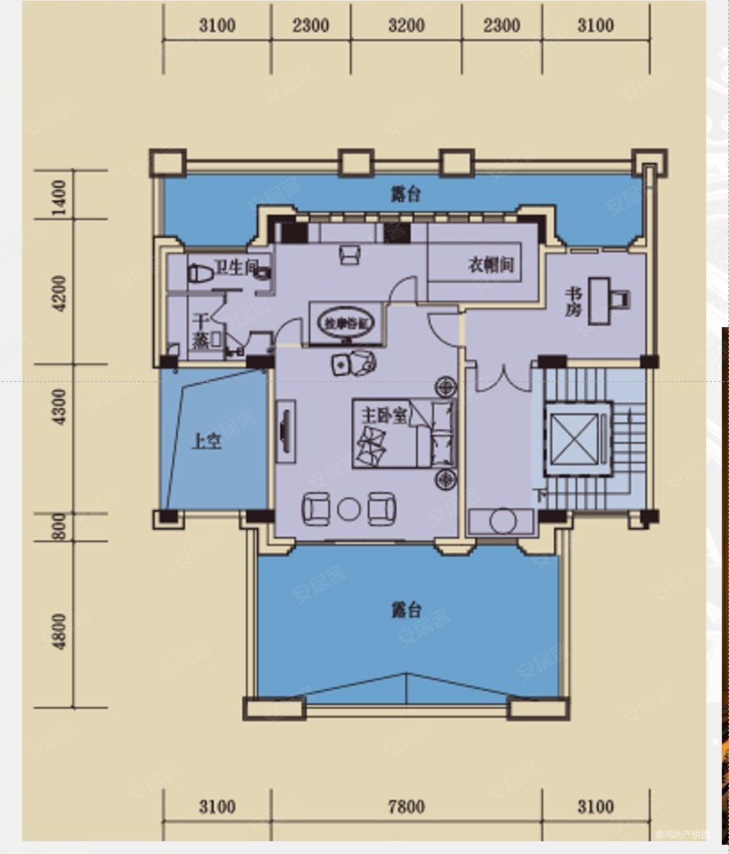 半山道1号(别墅)7室6厅7卫538㎡南0万