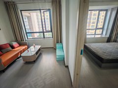 泉州晋江桥南片区短租月付包物业池店中远学校 天宫 百信御江帝景太阳城一房一厅出租房源真实图片