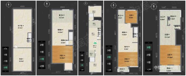 百商澜山墅5室1厅1卫179.1㎡南北409万