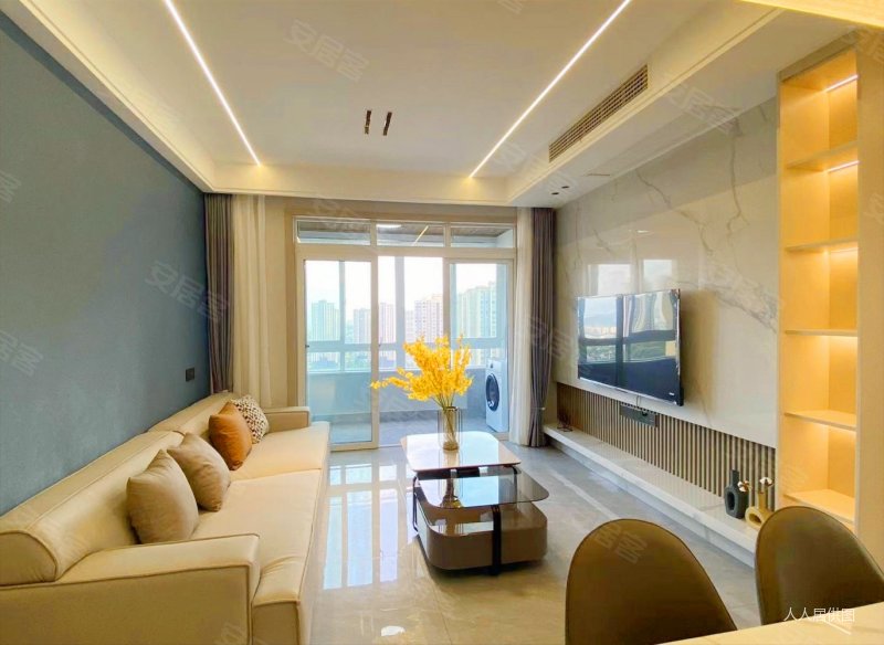 天邻山水北区3室2厅1卫85㎡南北52万