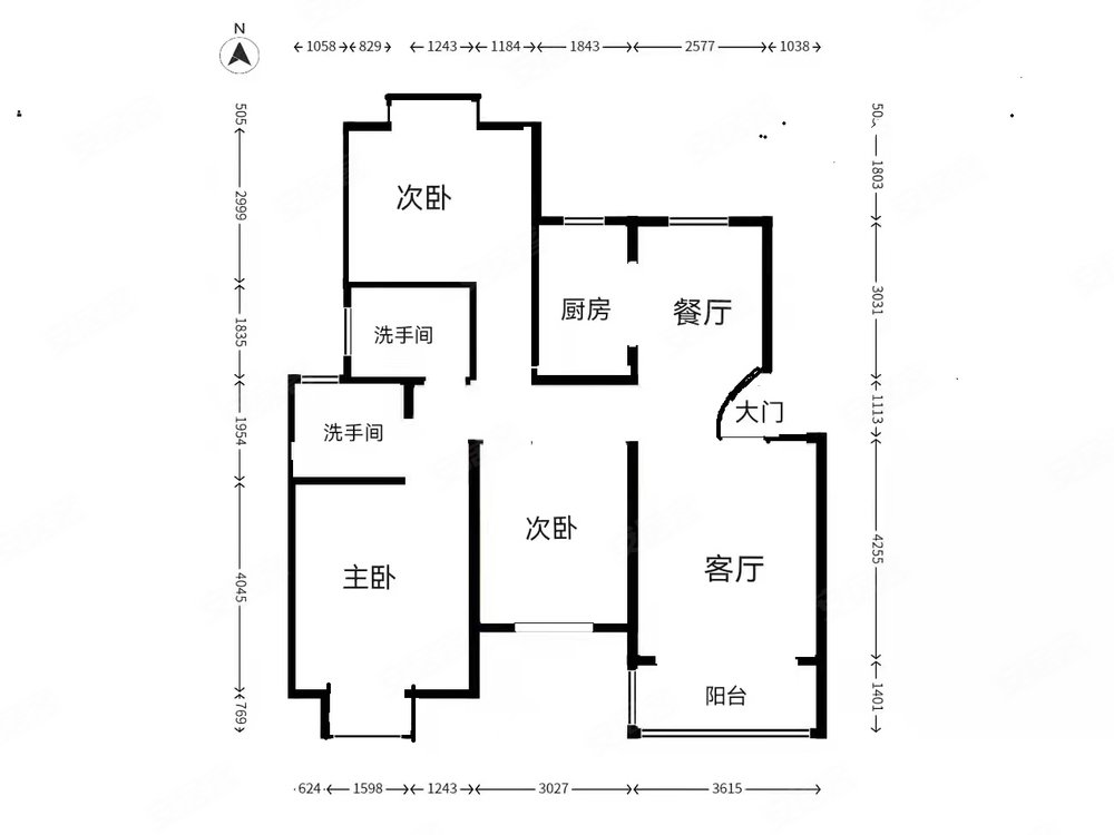 怡邻花园三房两厅两卫106平诚心出售