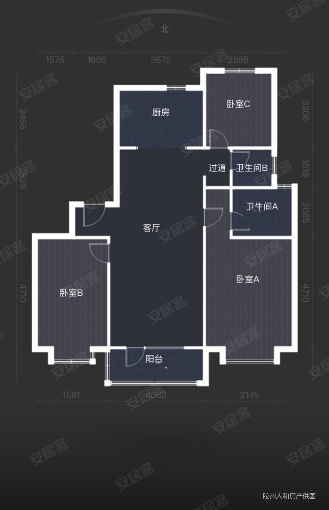 空港澜庭美地户型图图片