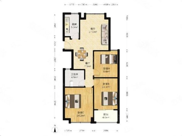 【多图】建发金辉紫璋台,西湖三墩租房,整租西湖三墩 紫璋台精装三室