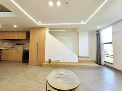 德清德清市区奥体中心东城时代豪装loft 公寓朝东河景房一室两卫拎包住停车方便出租房源真实图片