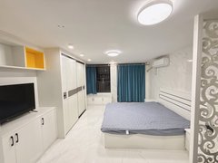 莆田涵江六一路隆恒日月星辰沃尔玛单身公寓精装现代风出租房源真实图片