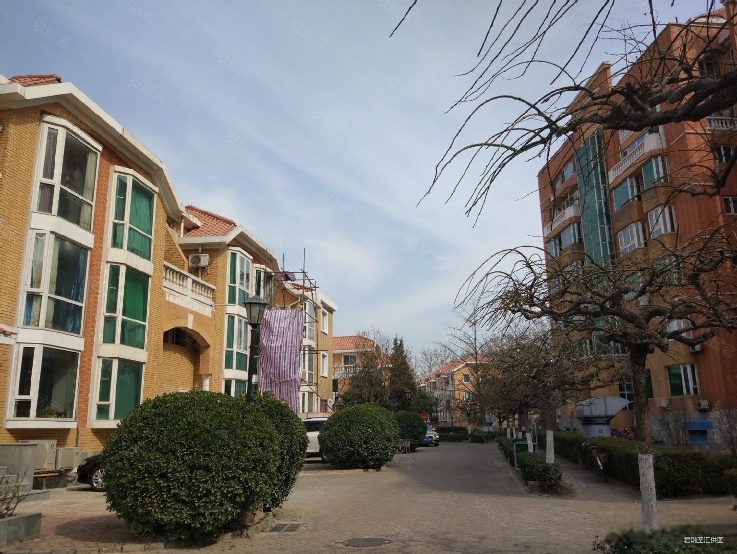 中央别墅区名都园别墅联排户型 南北朝向 二次新装 房况好