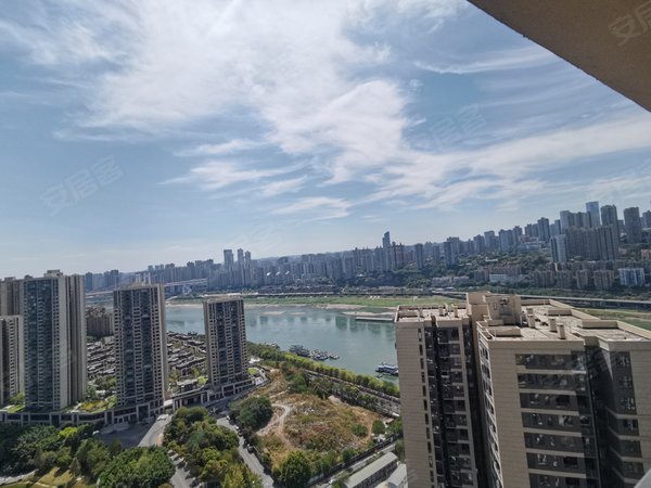 重庆南岸铜元局金辉御江府南滨路 一线江景房 精装大3房 近轻轨出租