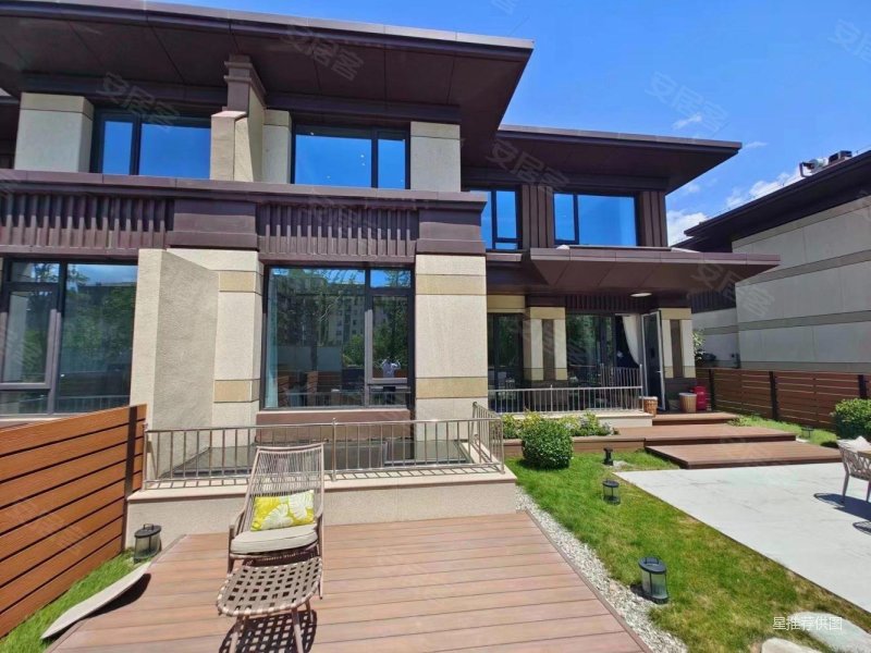 潮白河畔 联排别墅 百米草坪 独门独户独院,颐和天璟家园二手房,920万