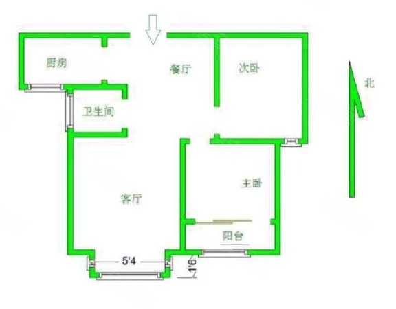 秀兰尚城2室2厅1卫93.38㎡南99万