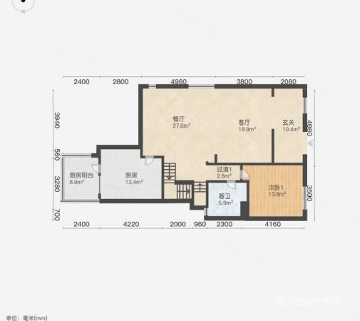 佘山一品5室2厅4卫231.73㎡南北980万