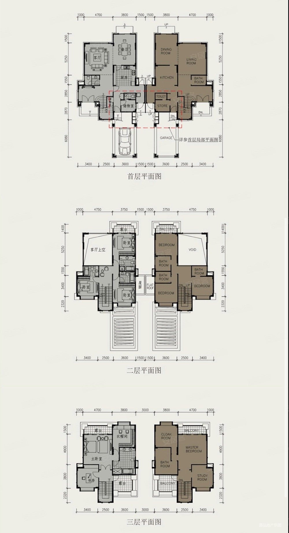 小区海逸豪庭御峰朝南大花园