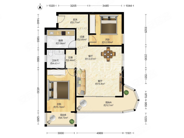恒德花苑 近地铁 医疗配套成熟 精装好房 出行方便 南北通透