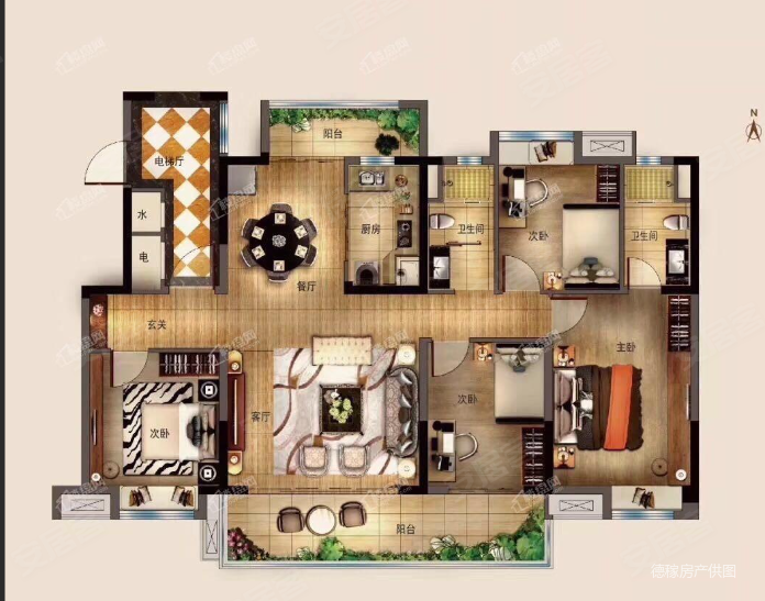 有电梯 次新小区 精装好房 双卫生间 满五 正规商品房,碧桂园翡翠华府