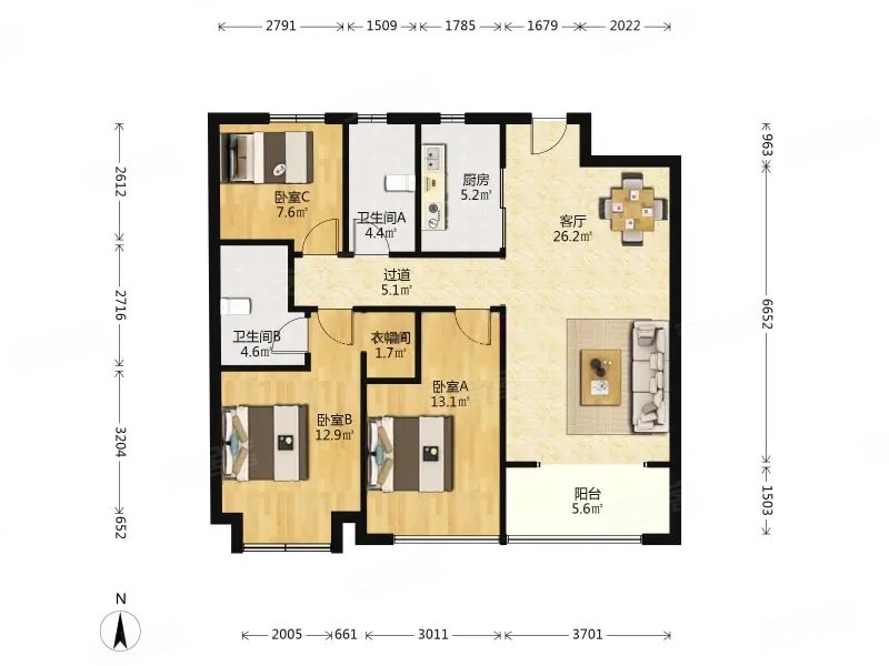 l王位置不靠路生活安静随时看房
