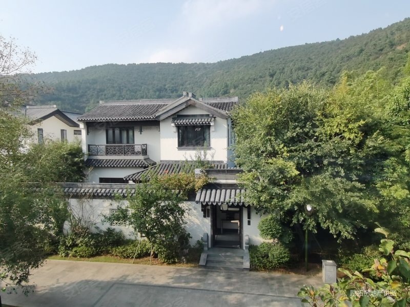 旺山脚下半山别墅总价680万中式庭院背山面水好风景