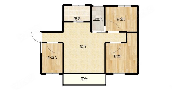 苍梧新华苑 高层无遮挡 3开间朝阳 近星海湖万达广场