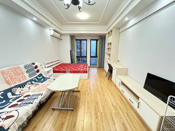 押一付一 真实 荣泰广场 温馨暖色风公寓 随时入住,岳麓租房-长沙58