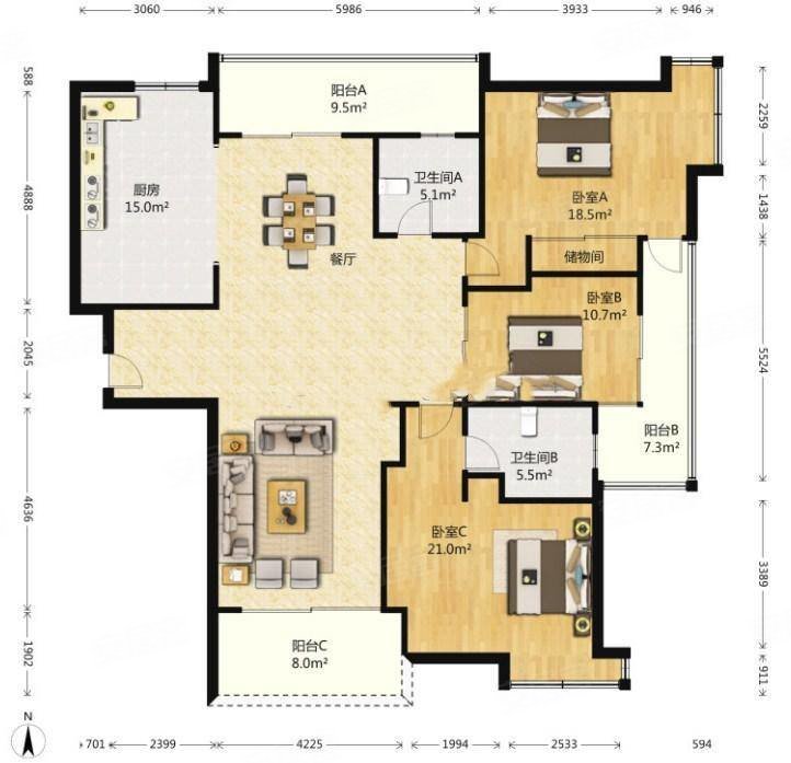 皇都花园公寓住宅