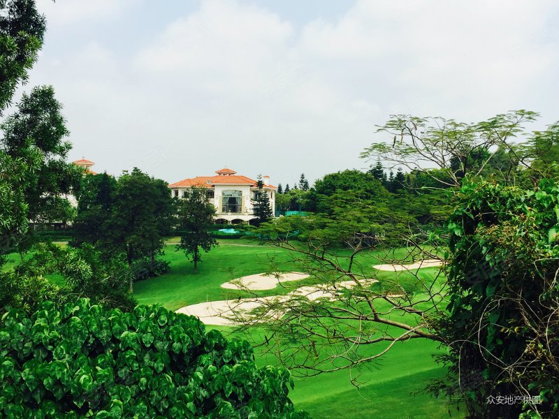 别墅,深圳产权1500平花园 朝南向带露台配套齐全,观澜湖高尔夫大宅汉