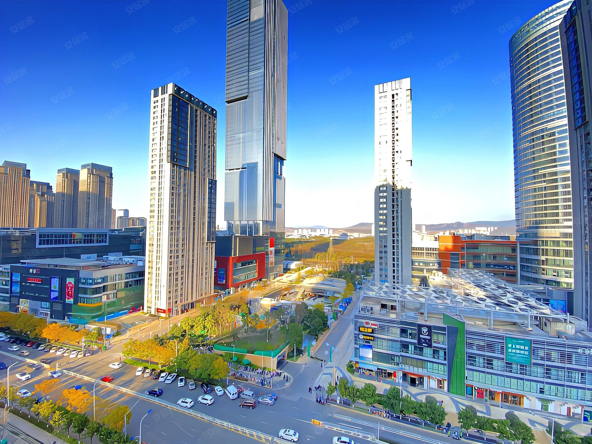 七彩云南第壹城2室2厅1卫94.79㎡南90万