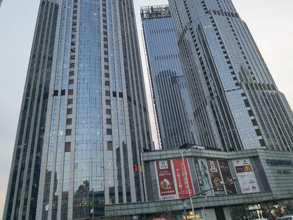 凯德国贸58平开间 两张床 适合陪读民水民电 无中介费,河西租房-天津