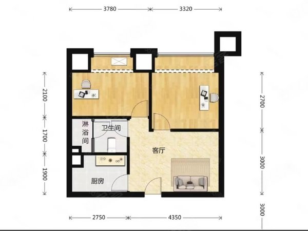 无中介 房间有空调 可短租可月付只交电费,城阳租房-青岛58安居客