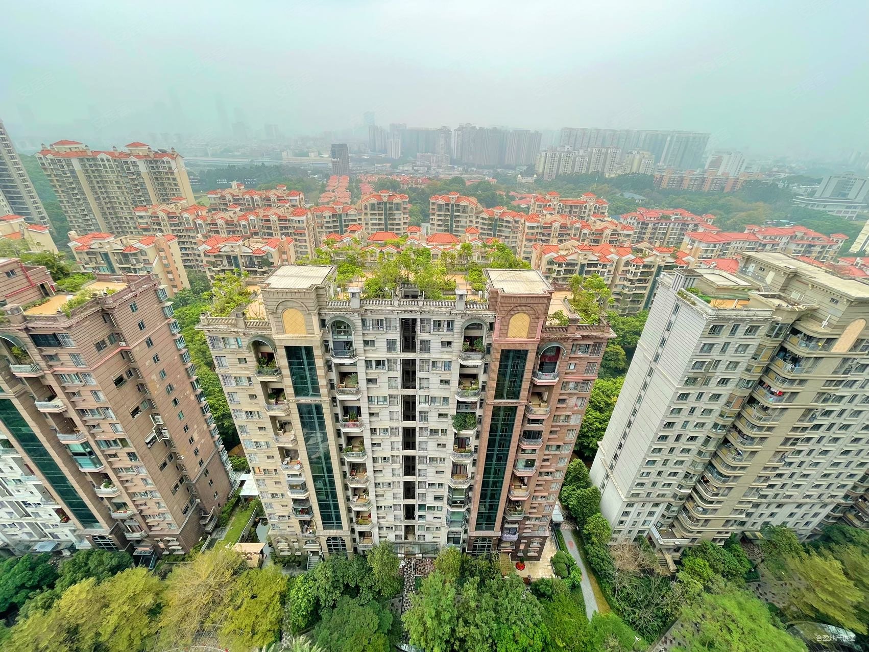 汇景新城中央庭院