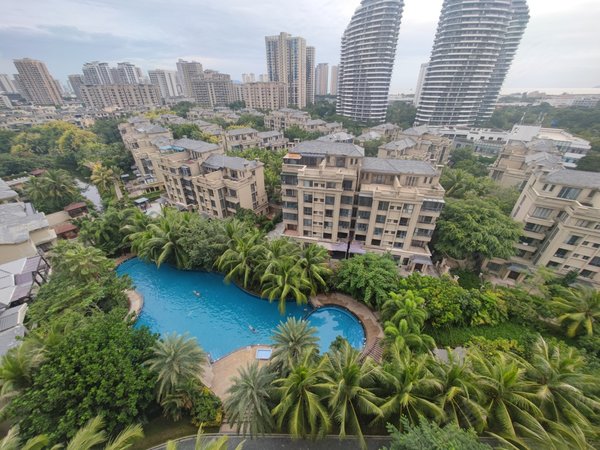 三亚天涯海坡凤凰水城南岸实拍 凤凰水城南岸 46平 南向 长短租 均可