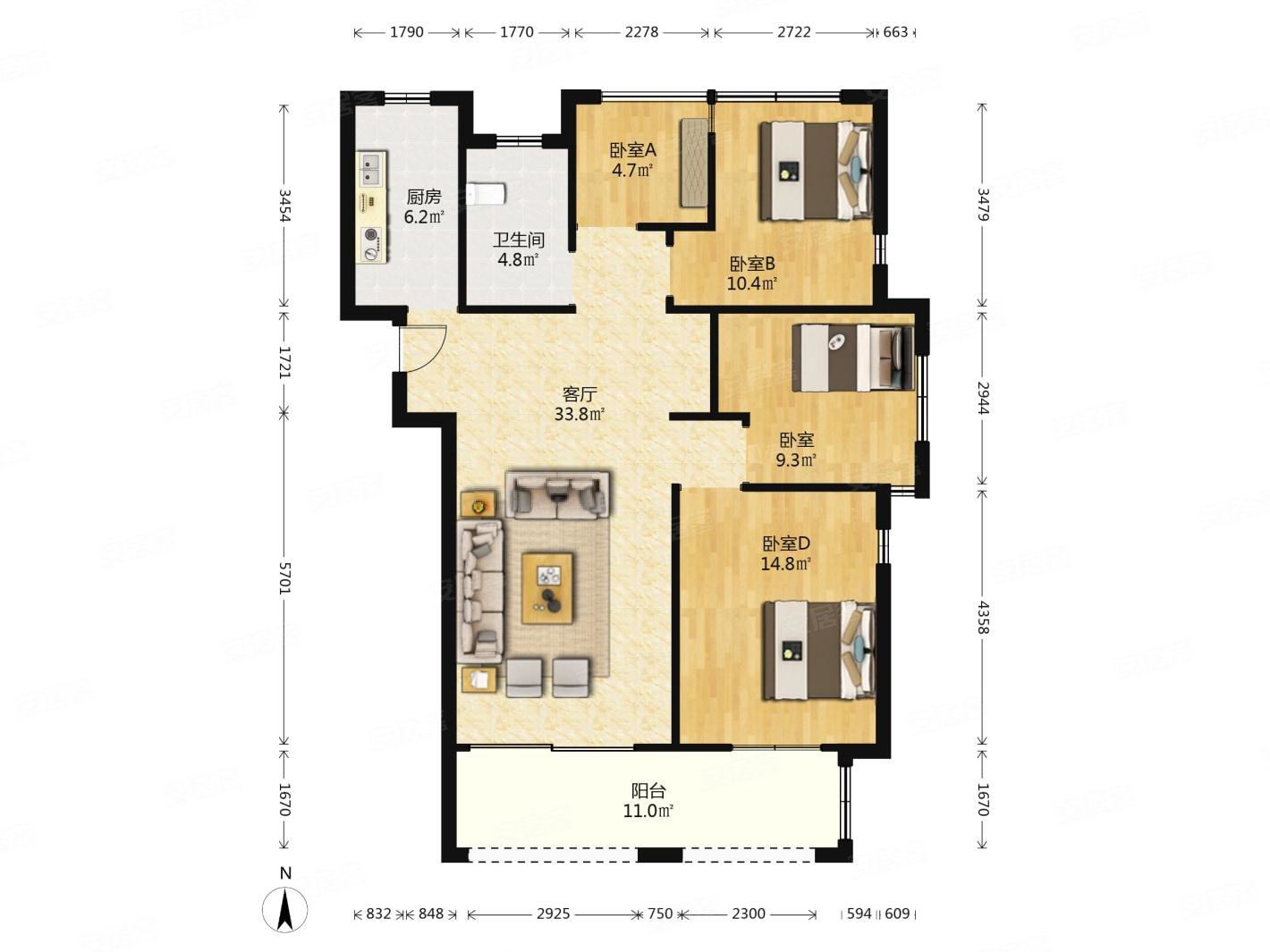 大华锦绣城阅江山