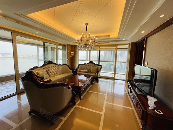 杭州滨江彩虹城彩虹豪庭滨江豪宅彩虹豪庭四室三卫江景随心看全屋地暖