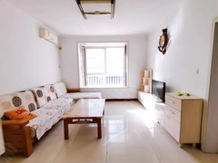 禹城城区禹城火车站人民公园附近地暖二楼两室带家具家电拎包入住看房方便出租房源真实图片