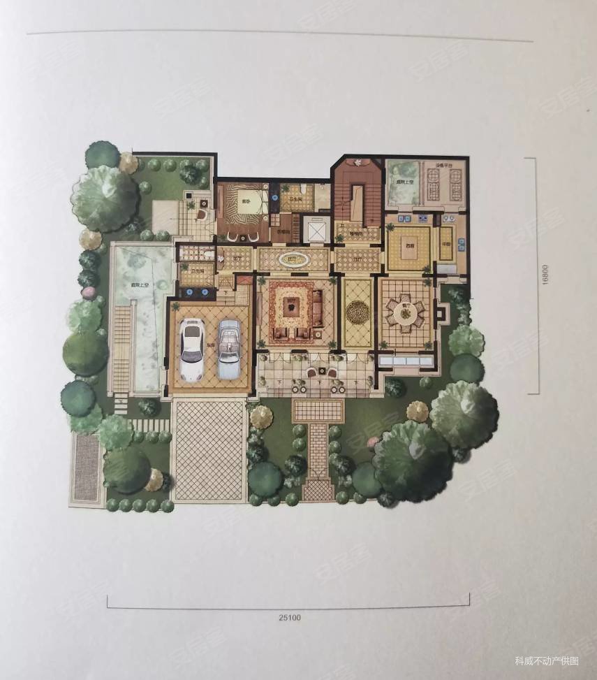 峙山庄园(别墅)6室2厅4卫917.45㎡南北1488万