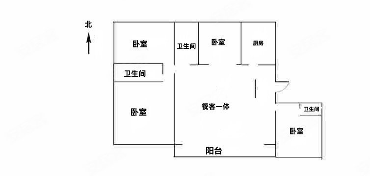 建业天筑4室2厅3卫179㎡南北269万