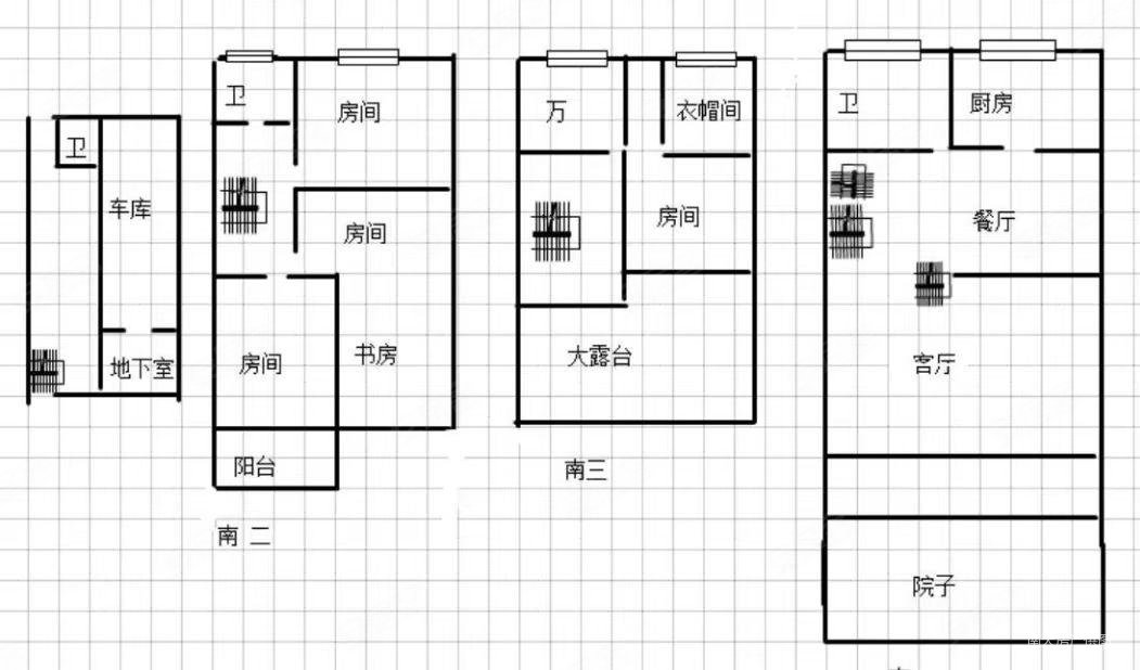 东湖花园(钱湖北路69弄别墅)5室2厅3卫195.08㎡南850万