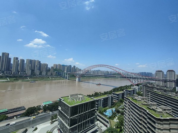 重庆南岸南滨路长嘉汇汇璟南滨路精装四房 一线看江超大阳台 全屋看江