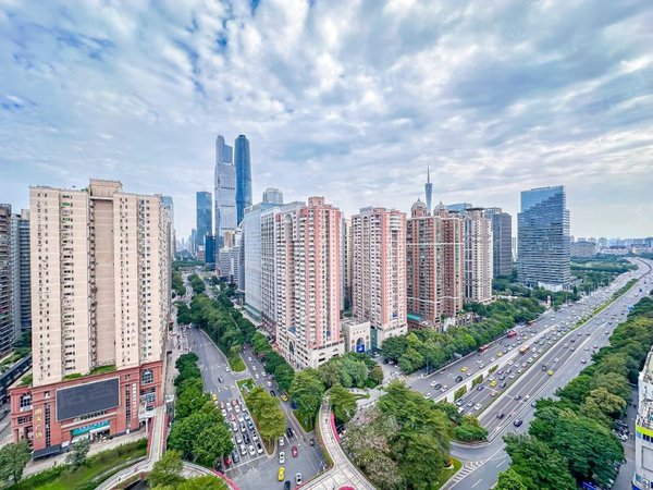 广州越秀五羊新城华景大厦五羊新城地铁盘   华景大厦可做员工宿舍