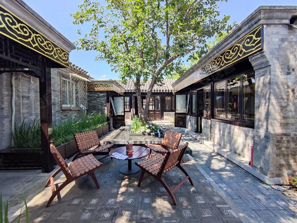 临街带车位带家具丨二进徽派四合院丨可以接待,西城租房-北京58安居客