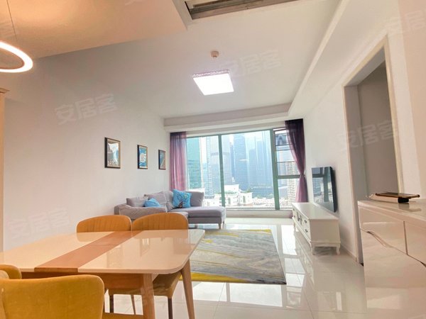 深圳福田福田中心区港丽豪园3房2房,高层,通风视野好,居住舒适出租