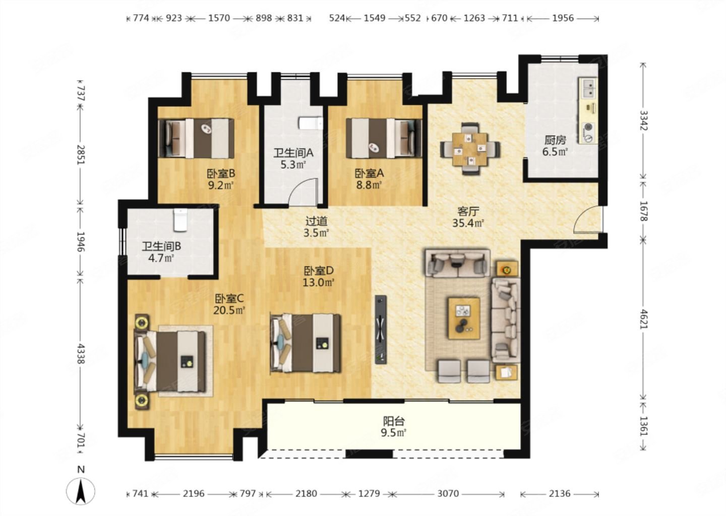 正荣紫阙台急卖好房小高层西边户