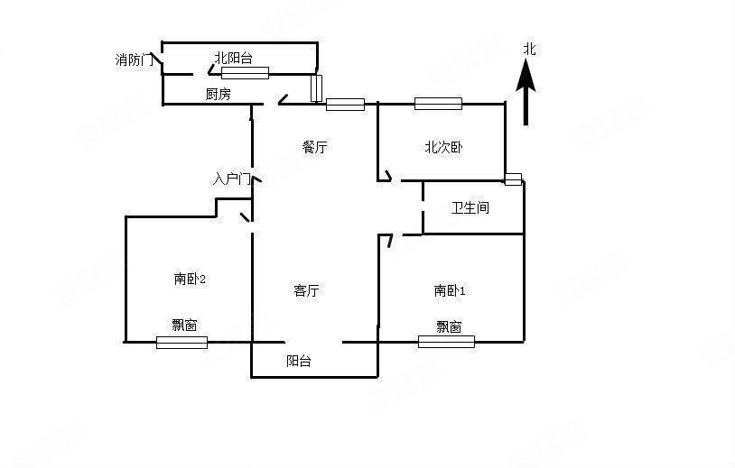 南山丰景花园户型图图片