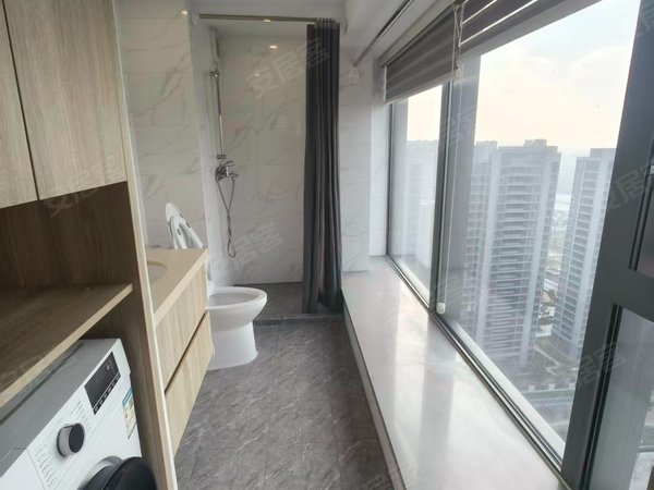 海宁长安镇农发区盈都新天地下沙奥特莱斯丨整租一室一厅带衣帽间loft 家电齐全 实拍出租房源真实图片