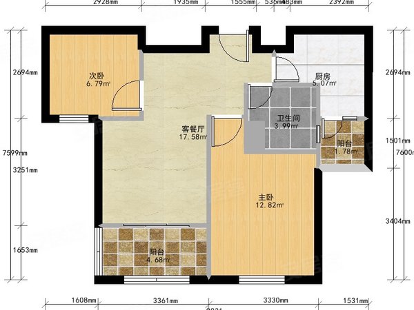 上海浦东周浦汇福家园平安里(南区)合租 平安里 精装单间出租 朝南