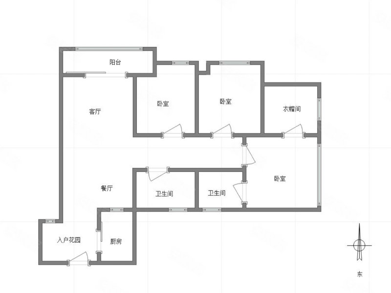 龙湖好城时光3室2厅2卫92㎡东122.5万