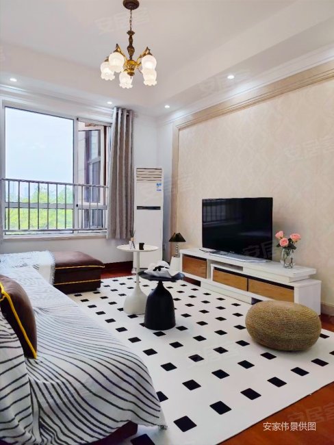 图书馆旁泛海国际居住区悦海园89平通透两房老证有红领巾