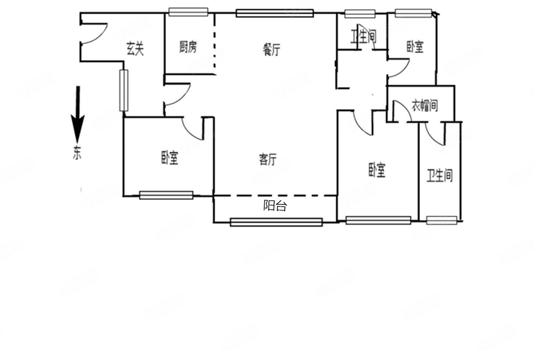 海愉半岛花园3室2厅2卫122㎡东450万