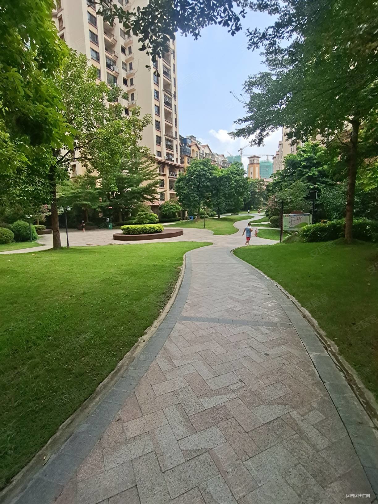 花园式洋房园方欧洲城108平方采光度好