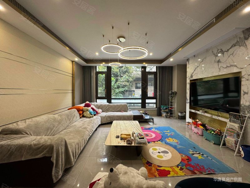 宝华精装下叠 使用350平 车位足 带花园 位置好,宝华源墅(公寓住宅)