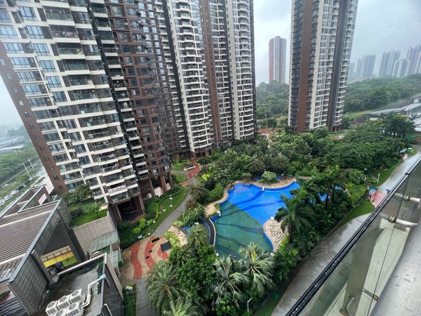 广州增城新塘豪进广场地铁口豪进广场 拎包入住 干净漂亮3房出租房源